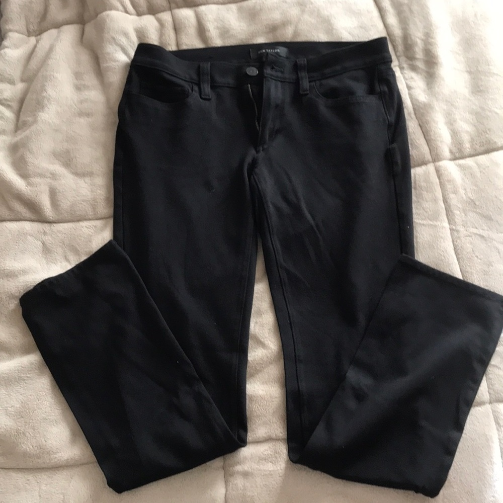 Ann Taylor Black Stretch Pants